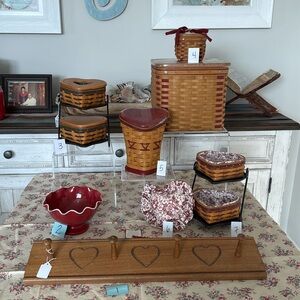 Longaberger Valentines Baskets